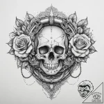 Tattoo sketch узор в виде кандалов, ink illus… – tattoo sketch (№1756304724_0, 27.08.2025 14:25) — tattoovalue.net