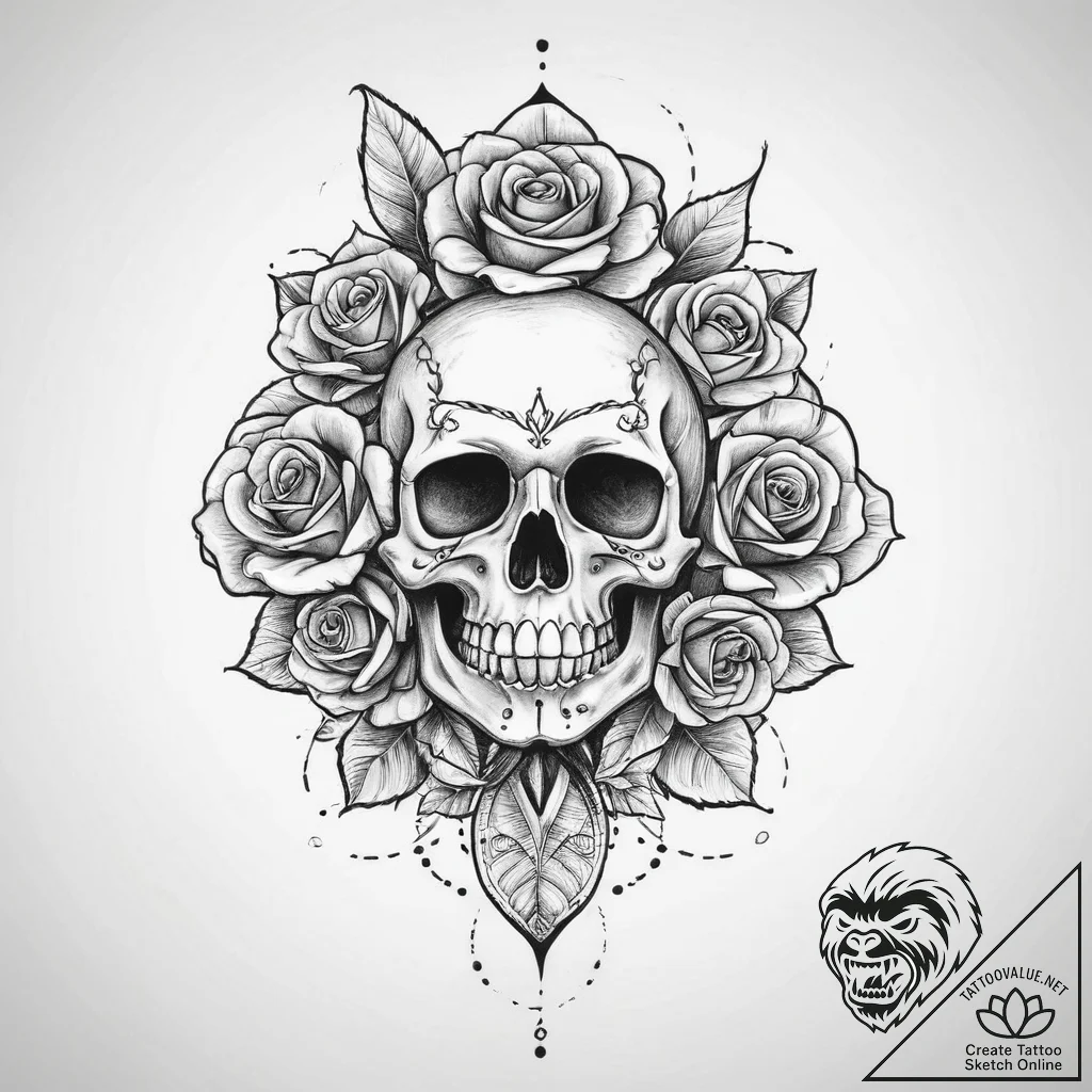 Tattoo sketch quest, tattoo sketch design, ro... - tattoo sketch (№1756310228_0, 27.08.2025 15:57) — tattoovalue.net