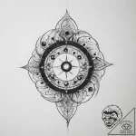 Tattoo sketch galactic spiral, tattoo sketch… – tattoo sketch (№1756310621_0, 27.08.2025 16:03) — tattoovalue.net