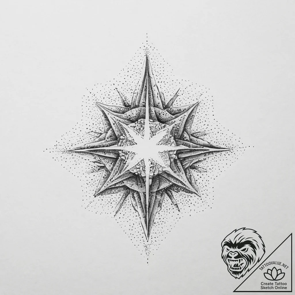 Tattoo sketch cosmic life, tattoo sketch desi... - tattoo sketch (№1756311016_0, 27.08.2025 16:10) — tattoovalue.net