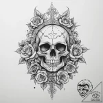 Tattoo sketch divine master, concept art for… – tattoo sketch (№1756311213_0, 27.08.2025 16:13) — tattoovalue.net