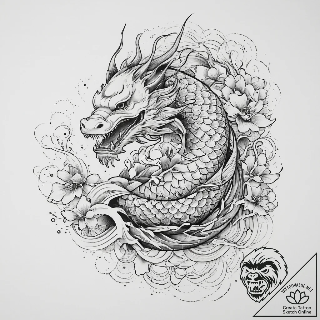 Tattoo sketch divine self, tattoo sketch desi... - tattoo sketch (№1756313571_0, 27.08.2025 16:52) — tattoovalue.net