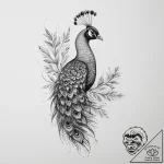 Tattoo sketch peacock tattoo, artistic tattoo… – tattoo sketch (№1756314197_0, 27.08.2025 17:03) — tattoovalue.net