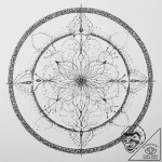 Tattoo sketch alchemical circle, tattoo drawi… – tattoo sketch (№1756314403_0, 27.08.2025 17:06) — tattoovalue.net