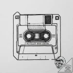 Tattoo sketch floppy disk with a quote, tatto… – tattoo sketch (№1756314605_0, 27.08.2025 17:10) — tattoovalue.net