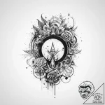 Tattoo sketch hidden, concept art for tattoo,… – tattoo sketch (№1756317977_0, 27.08.2025 18:06) — tattoovalue.net