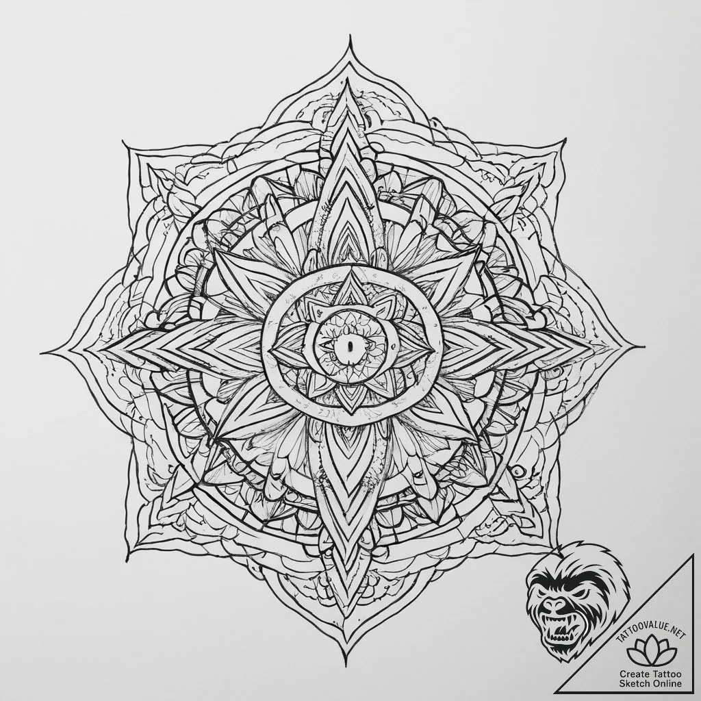 Tattoo sketch braid, tattoo drawing outline,... - tattoo sketch (№1756318176_0, 27.08.2025 18:09) — tattoovalue.net