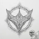 Tattoo sketch angel shark, artistic tattoo sk… – tattoo sketch (№1756321329_0, 27.08.2025 19:02) — tattoovalue.net