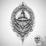 Tattoo sketch lipstick, concept art for tatto… – tattoo sketch (№1756322530_0, 27.08.2025 19:22) — tattoovalue.net