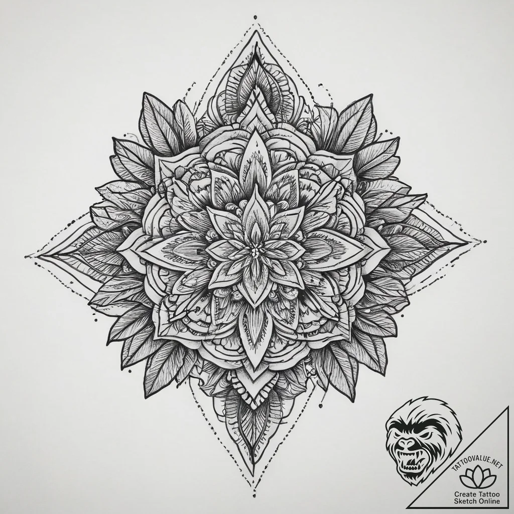 Tattoo sketch crochet a crochet hook, tattoo... - tattoo sketch (№1756323935_0, 27.08.2025 19:45) — tattoovalue.net
