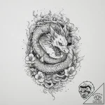 Tattoo sketch hands with a letter, tattoo fla… – tattoo sketch (№1756325147_0, 27.08.2025 20:05) — tattoovalue.net