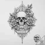 Tattoo sketch hands with a pencil, tattoo fla… – tattoo sketch (№1756330773_0, 27.08.2025 21:39) — tattoovalue.net