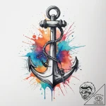 Tattoo sketch anchor, artistic tattoo sketch,… – tattoo sketch (№1756330971_0, 27.08.2025 21:42) — tattoovalue.net