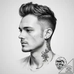 Tattoo sketch martin – tattoo sketch (№1756333187_0, 27.08.2025 22:19) — tattoovalue.net
