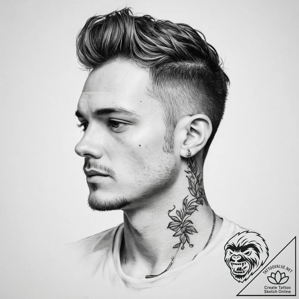 Tattoo sketch martin - tattoo sketch (№1756333187_0, 27.08.2025 22:19) — tattoovalue.net