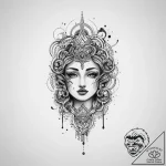 Tattoo sketch jade, concept art for tattoo, b… – tattoo sketch (№1756343357_0, 28.08.2025 01:09) — tattoovalue.net