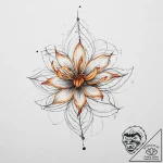 Tattoo sketch saffron threads – tattoo sketch (№1756349561_0, 28.08.2025 02:52) — tattoovalue.net