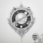 Tattoo sketch cosmic land – tattoo sketch (№1756349959_0, 28.08.2025 02:59) — tattoovalue.net