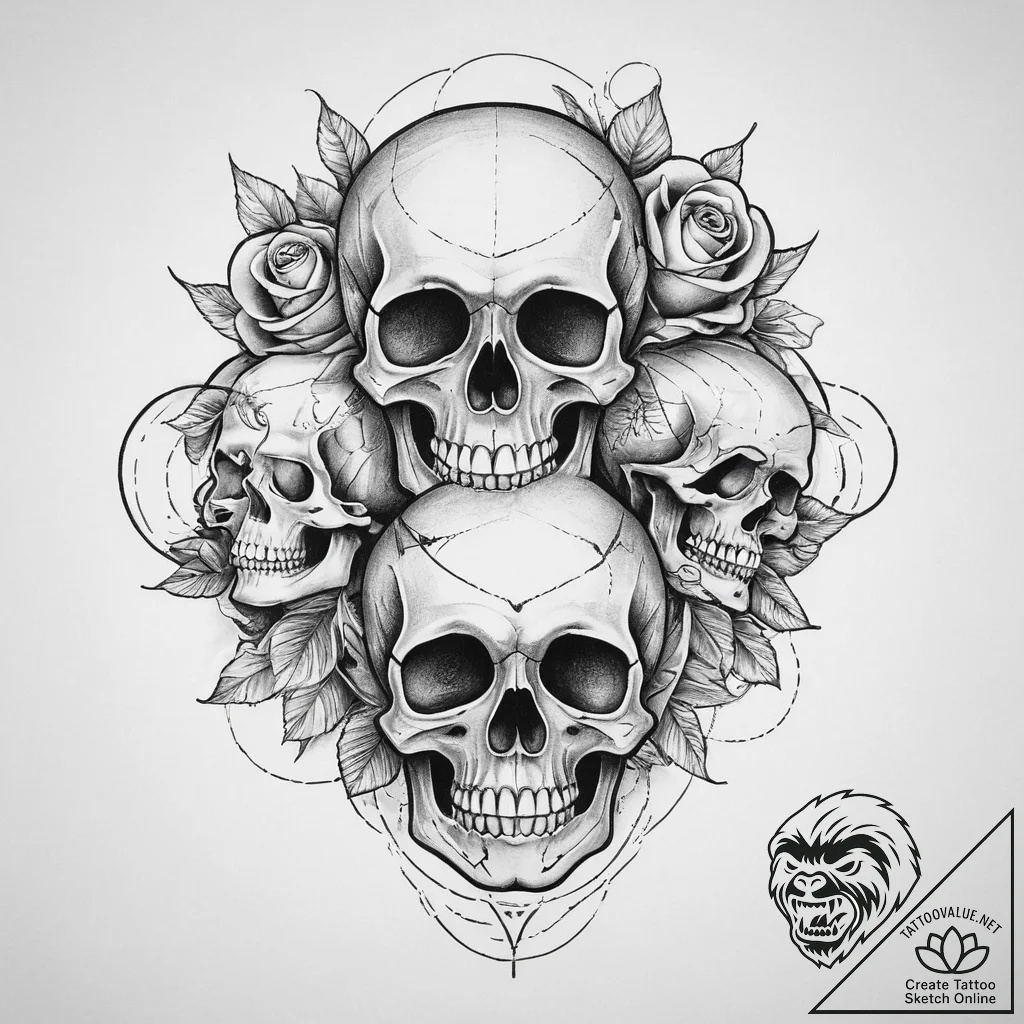 Tattoo sketch feeling, tattoo line art, black... - tattoo sketch (№1756353145_0, 28.08.2025 03:52) — tattoovalue.net