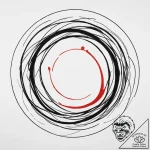 Tattoo sketch black circle, concept art for t… – tattoo sketch (№1756355530_0, 28.08.2025 04:32) — tattoovalue.net