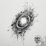 Tattoo sketch nebula tattoo, tattoo line art,… – tattoo sketch (№1756359707_0, 28.08.2025 05:41) — tattoovalue.net