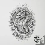 Tattoo sketch spiritual suffering, tattoo ske… – tattoo sketch (№1756360701_0, 28.08.2025 05:58) — tattoovalue.net