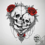 Tattoo sketch hands with a chain, concept art… – tattoo sketch (№1756362502_0, 28.08.2025 06:28) — tattoovalue.net