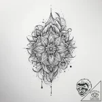 Tattoo sketch joy, ink illustration for tatto… – tattoo sketch (№1756363689_0, 28.08.2025 06:48) — tattoovalue.net