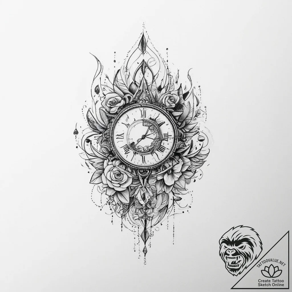 Tattoo sketch sapphire, tattoo flash sheet de... - tattoo sketch (№1756364285_0, 28.08.2025 06:58) — tattoovalue.net