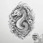 Tattoo sketch element, artistic tattoo sketch… – tattoo sketch (№1756365482_0, 28.08.2025 07:18) — tattoovalue.net