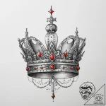 Tattoo sketch crown, artistic tattoo sketch,… – tattoo sketch (№1756367471_0, 28.08.2025 07:51) — tattoovalue.net