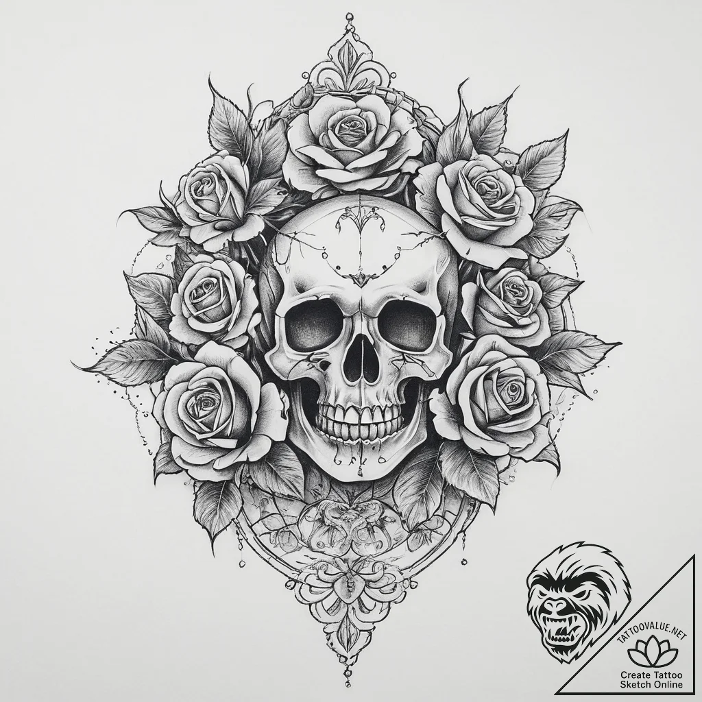 все что относится к магии - рисунки, предметы... - tattoo sketch (№1756368065_0, 28.08.2025 08:01) — tattoovalue.net