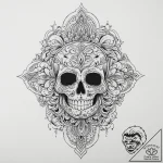 Tattoo sketch ghost, tattoo flash sheet desig… – tattoo sketch (№1756368261_0, 28.08.2025 08:04) — tattoovalue.net