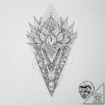 Tattoo sketch elegant comb tattoo, tattoo lin… – tattoo sketch (№1756370450_0, 28.08.2025 08:40) — tattoovalue.net