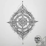 Tattoo sketch enlightenment – tattoo sketch (№1756371647_0, 28.08.2025 09:00) — tattoovalue.net
