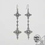 Tattoo sketch earrings with a gem, artistic t… – tattoo sketch (№1756372240_0, 28.08.2025 09:10) — tattoovalue.net