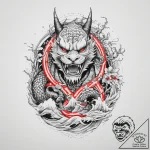 Tattoo sketch soldier with a letter, artistic… – tattoo sketch (№1756378408_0, 28.08.2025 10:53) — tattoovalue.net