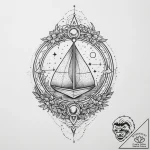 Tattoo sketch cosmic creation, tattoo drawing… – tattoo sketch (№1756382199_0, 28.08.2025 11:56) — tattoovalue.net