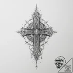 Tattoo sketch magical dust, concept art for t… – tattoo sketch (№1756382796_0, 28.08.2025 12:06) — tattoovalue.net