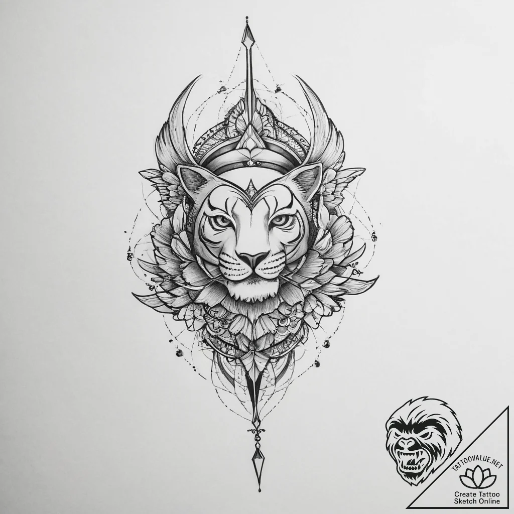 Tattoo sketch bond - tattoo sketch (№1756385581_0, 28.08.2025 12:53) — tattoovalue.net
