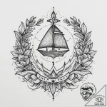 Tattoo sketch small earring tattoo, tattoo fl… – tattoo sketch (№1756386577_0, 28.08.2025 13:09) — tattoovalue.net