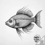 Tattoo sketch lanternfish, tattoo drawing out… – tattoo sketch (№1756390353_0, 28.08.2025 14:12) — tattoovalue.net