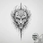 Tattoo sketch elemental of air, tattoo sketch… – tattoo sketch (№1756390746_0, 28.08.2025 14:19) — tattoovalue.net