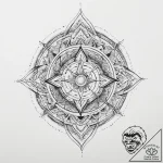 Tattoo sketch galactic spiral, concept art fo… – tattoo sketch (№1756390949_0, 28.08.2025 14:22) — tattoovalue.net
