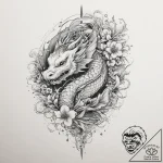 Tattoo sketch spiritual dimension, tattoo dra… – tattoo sketch (№1756391944_0, 28.08.2025 14:39) — tattoovalue.net