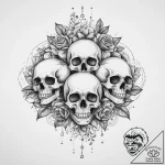 Tattoo sketch nature, tattoo line art, chican… – tattoo sketch (№1756392774_0, 28.08.2025 14:52) — tattoovalue.net