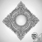 Tattoo sketch vintage mirror tattoo, tattoo l… – tattoo sketch (№1756396576_0, 28.08.2025 15:56) — tattoovalue.net
