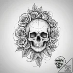 Tattoo sketch broccoli flower, tattoo line ar… – tattoo sketch (№1756396775_0, 28.08.2025 15:59) — tattoovalue.net