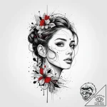 Tattoo sketch breath, artistic tattoo sketch,… – tattoo sketch (№1756398174_0, 28.08.2025 16:22) — tattoovalue.net
