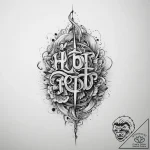 Tattoo sketch elegant text, artistic tattoo s… – tattoo sketch (№1756398580_0, 28.08.2025 16:29) — tattoovalue.net